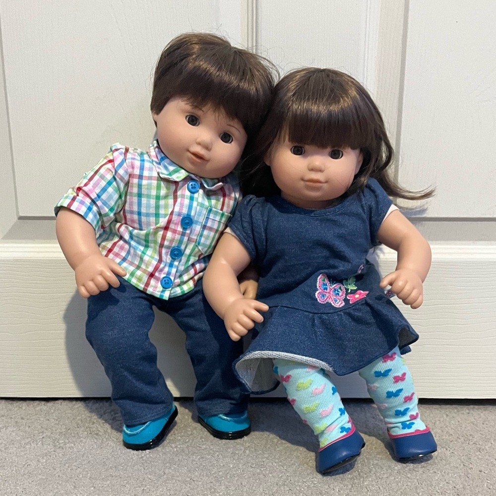 RARE discontinued bitty twin babies